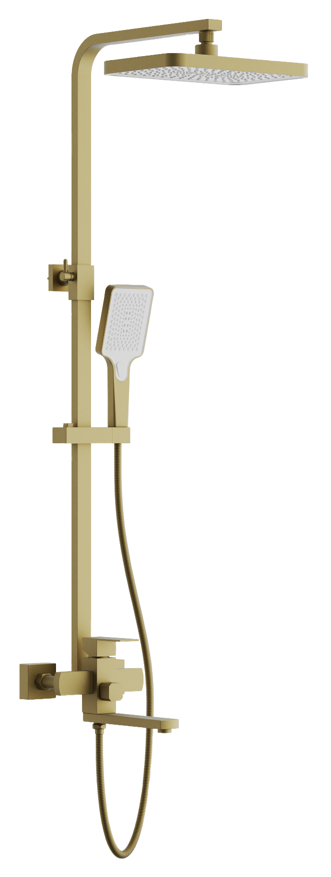 

Душевая стойка BELZ B24817-5 брашированное золото