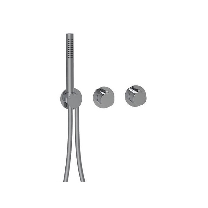 ALMAR Modular Внешняя часть термостата на 2-3 потребителя вывод шланг ручной душ латунь цвет Хром для E176903 E176904 57399₽