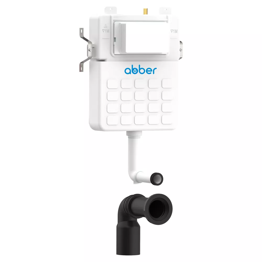 

Смывной бачок для приставного унитаза Abber AC0104 без клавиши смыва