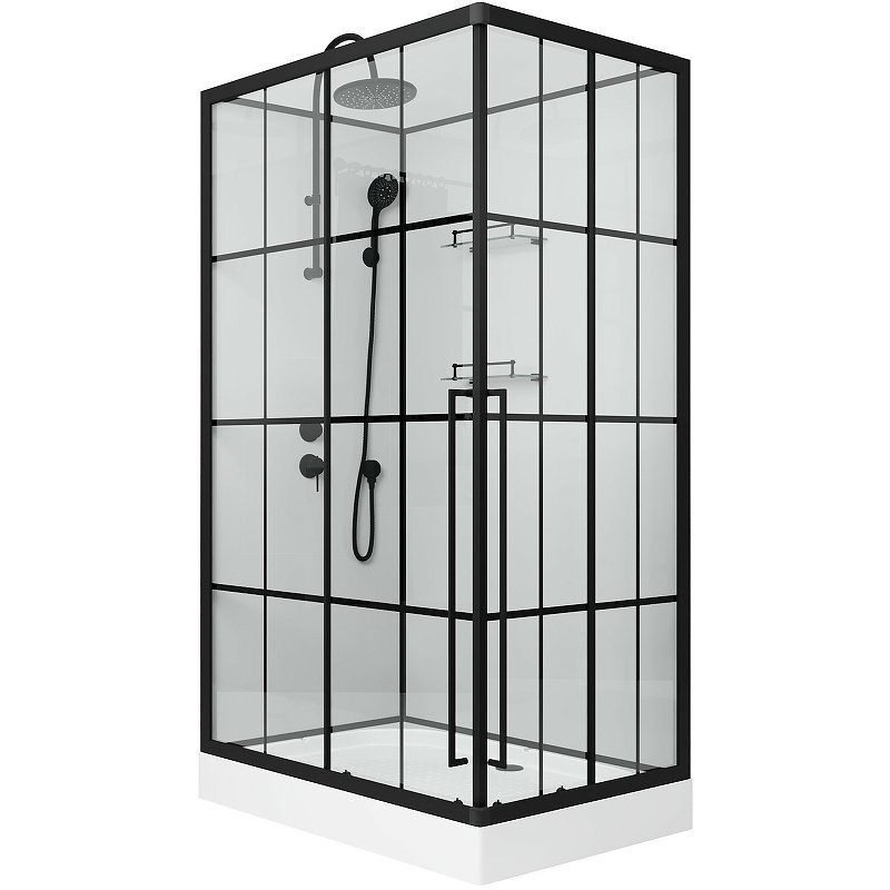 

Душевая кабина Niagara Standart ST100/80/15QL/KL/BKT 100x80, L