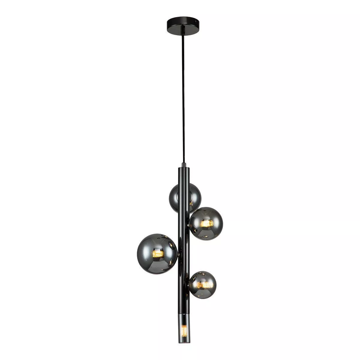 

Подвесная люстра Indigo Canto 11026/5P Black V000238