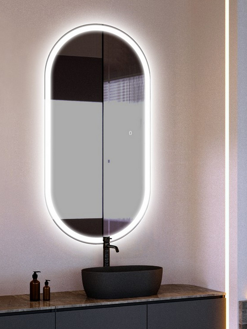 Зеркало Abber Kontur AG6303SL-12 120х60 см с подсветкой 12700₽