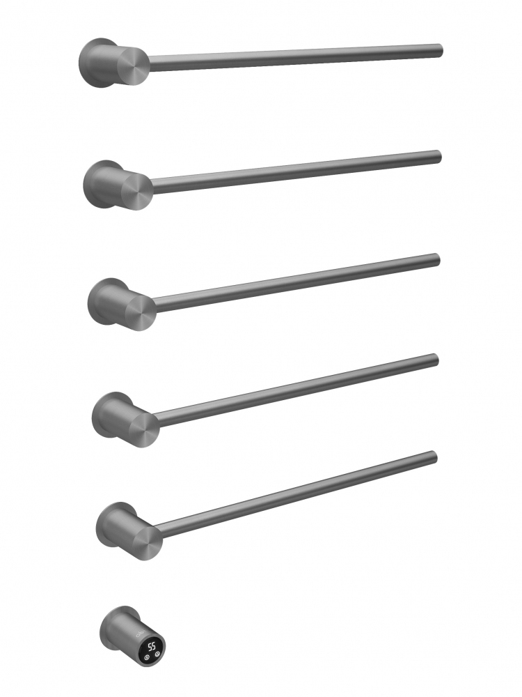 

Полотенцесушитель электрический Abber Charme 4005 80x50 см, скрытое подключение, брашированная сталь, E-образный