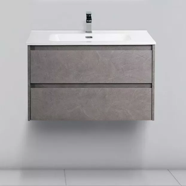 

Тумба с раковиной BelBagno Kraft 90 pietra grigio, Серый