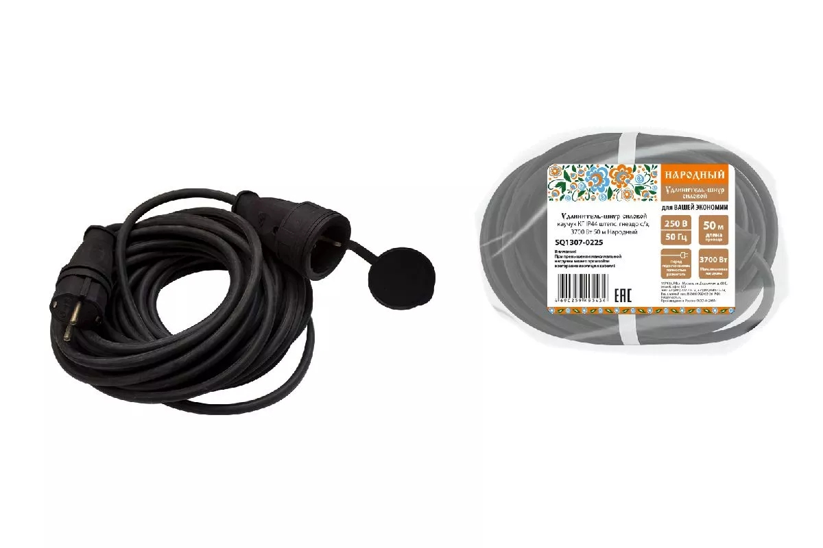

Удлинитель-шнур силовой TDM Electric SQ1307-0225
