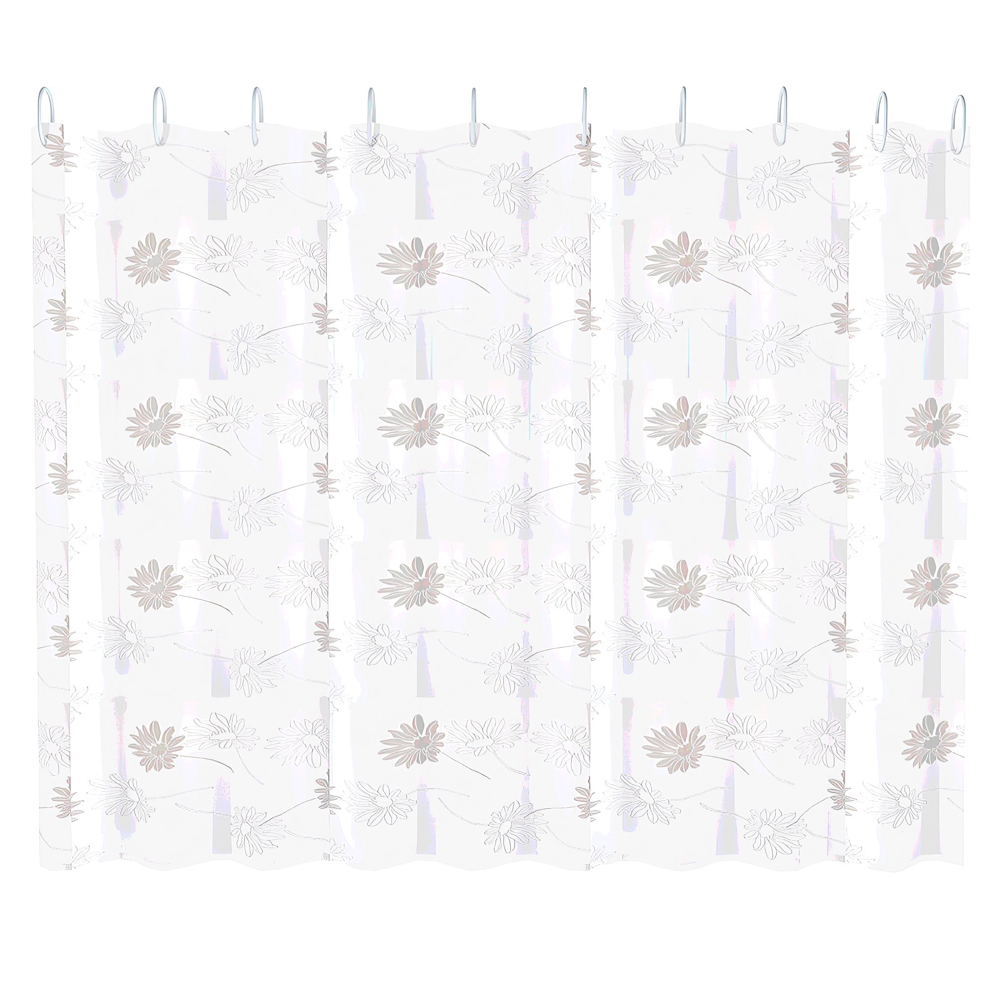 Штора для ванной Fashun A8827 180х180 см цветы 563₽