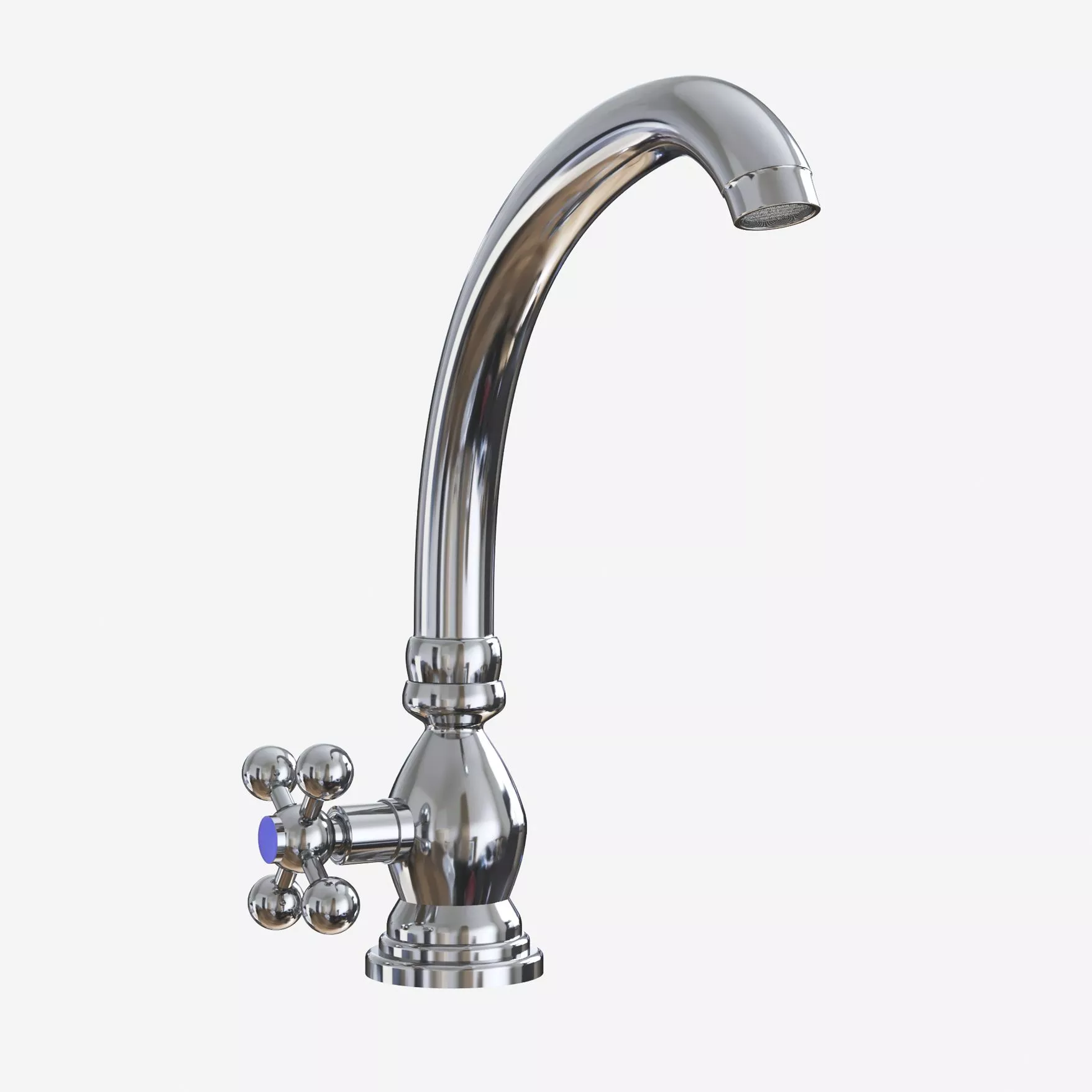 

Смеситель для умывальника и кухонной мойки MIXLINE ML07-05 моно (522153)