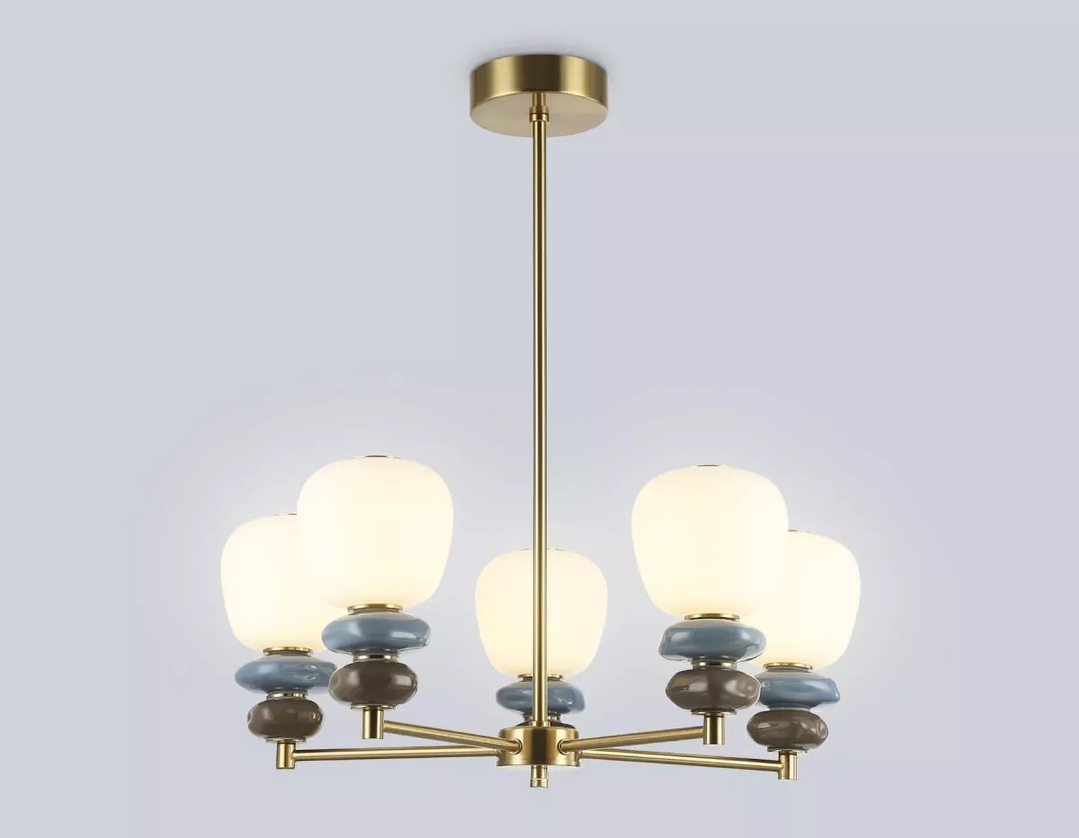 

Люстра на штанге Ambrella Light High Light Ceramo Modern LH53164