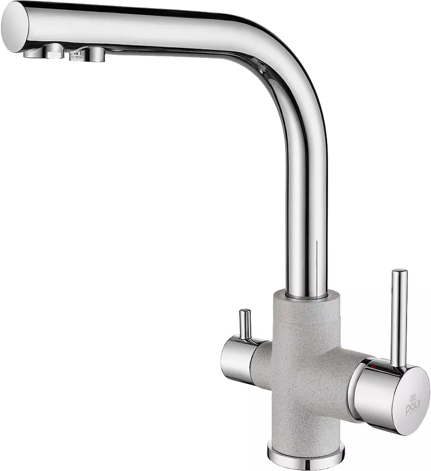 

Смеситель Paulmark Essen для кухонной мойки Es213011-GRCR