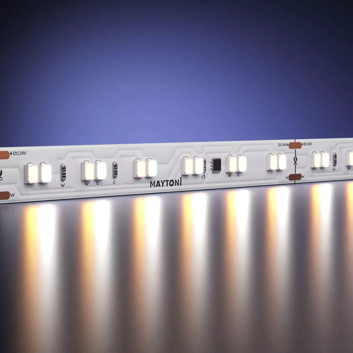 

Светодиодная лента Maytoni 21,3W/m 168LED/m 2835SMD 5M от теплого до холодного 201127