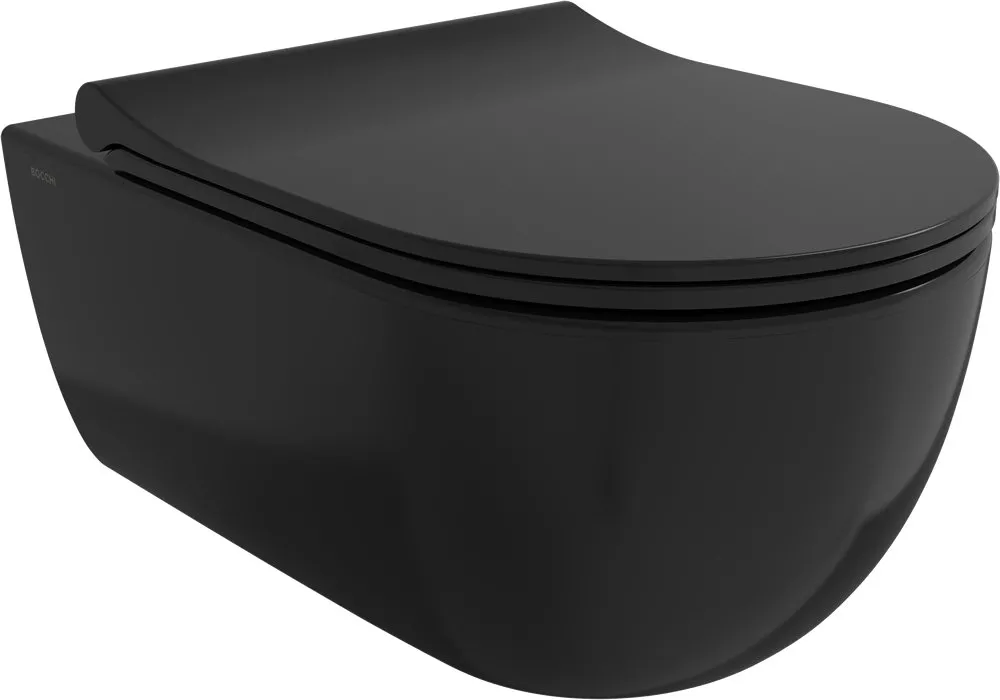 

Унитаз подвесной Bocchi V-Tondo 1416-004-0129 черный матовый, с крышкой A0336-004 с микролифтом
