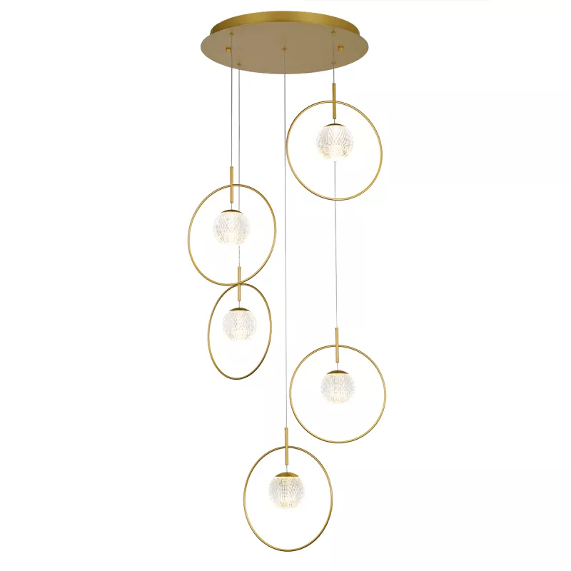 

Подвесной светильник Delight Collection MD21001043 MD21001043-5A gold