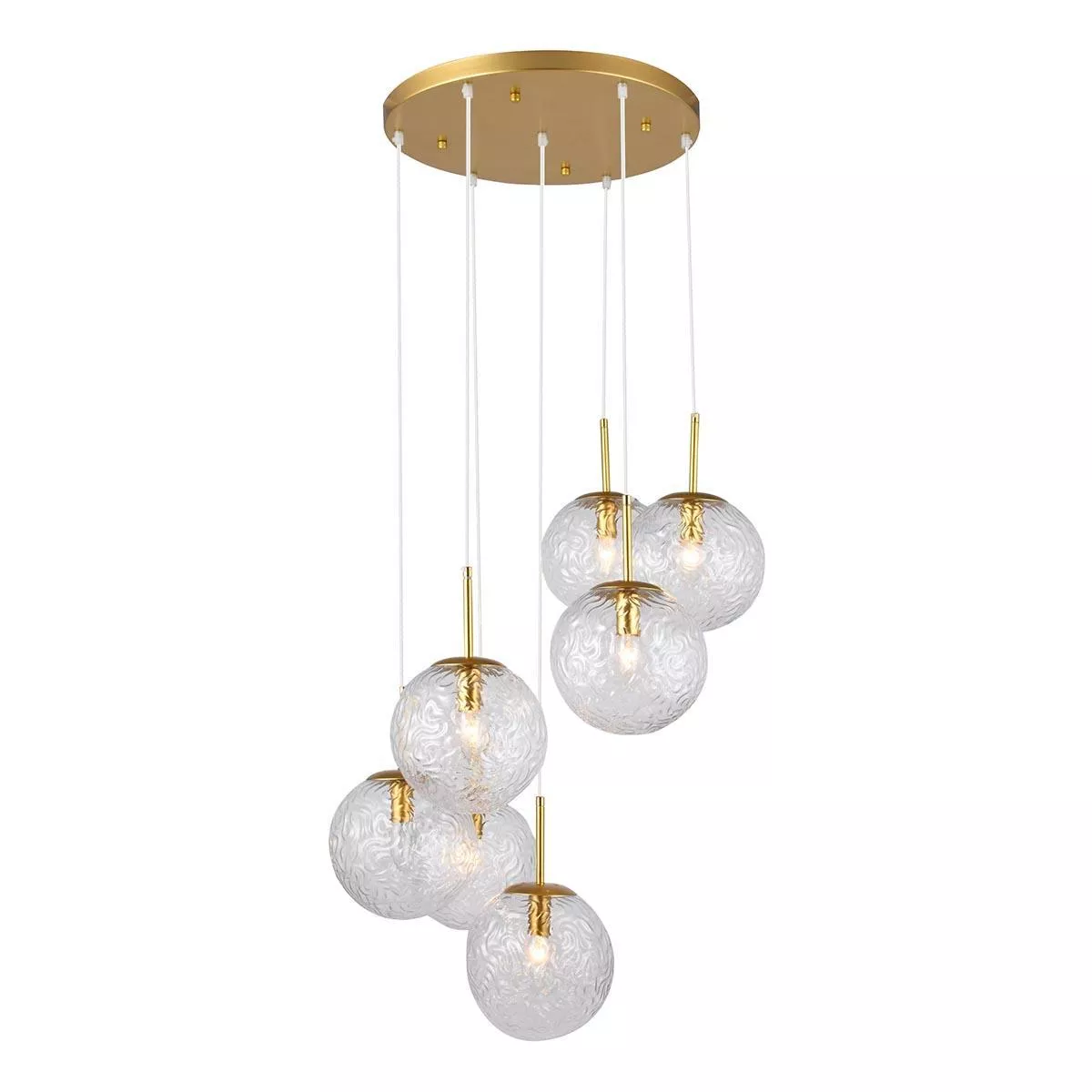 

Подвесная люстра Toplight Alyse TL1215H-07TR