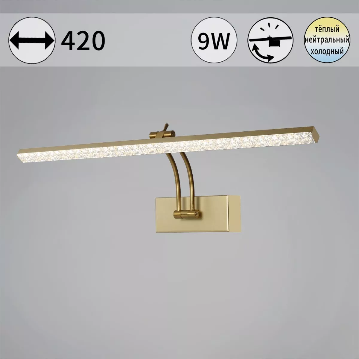 

Подсветка для картин Reluce 08876-0.2-01S