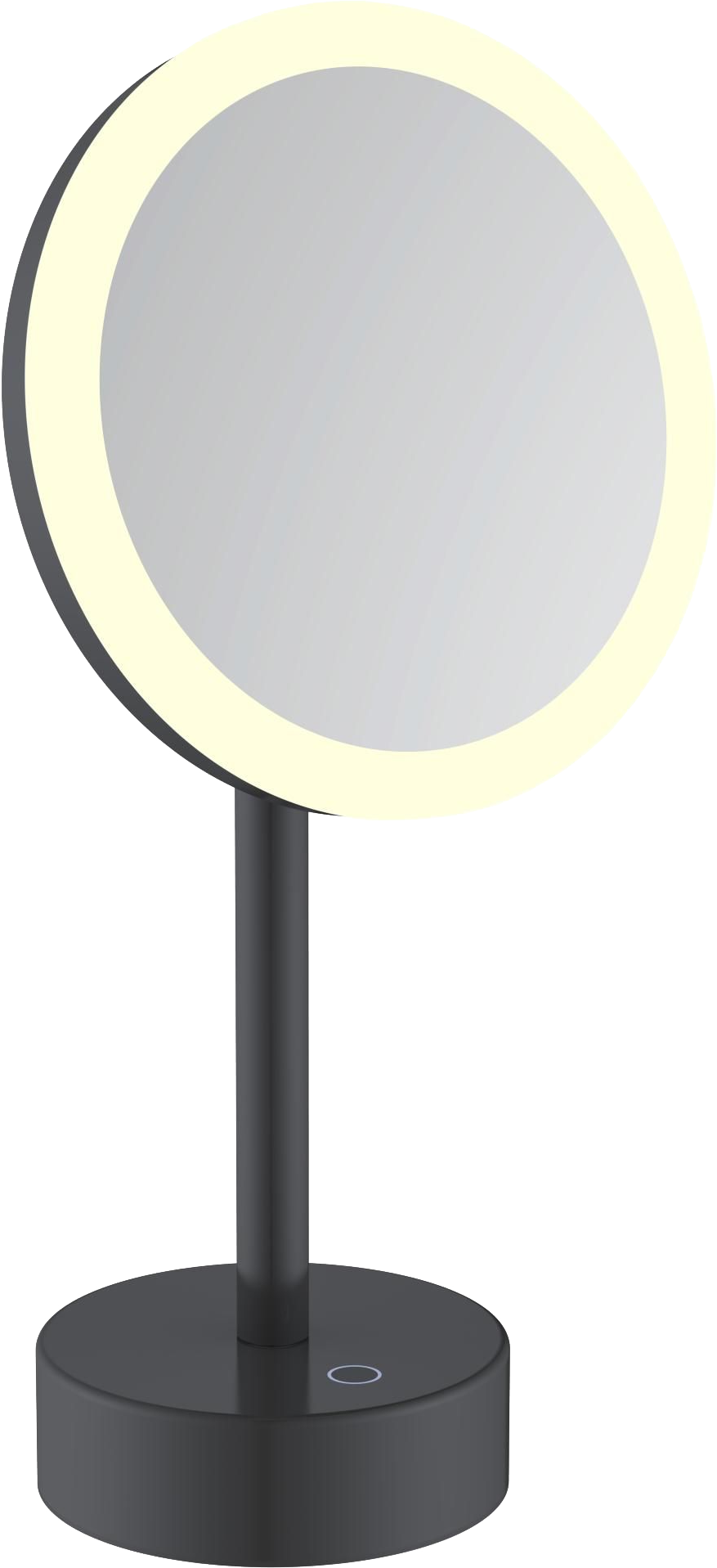 Косметическое зеркало Java S-M551H с подсветкой настольное с увеличением черное 14676₽