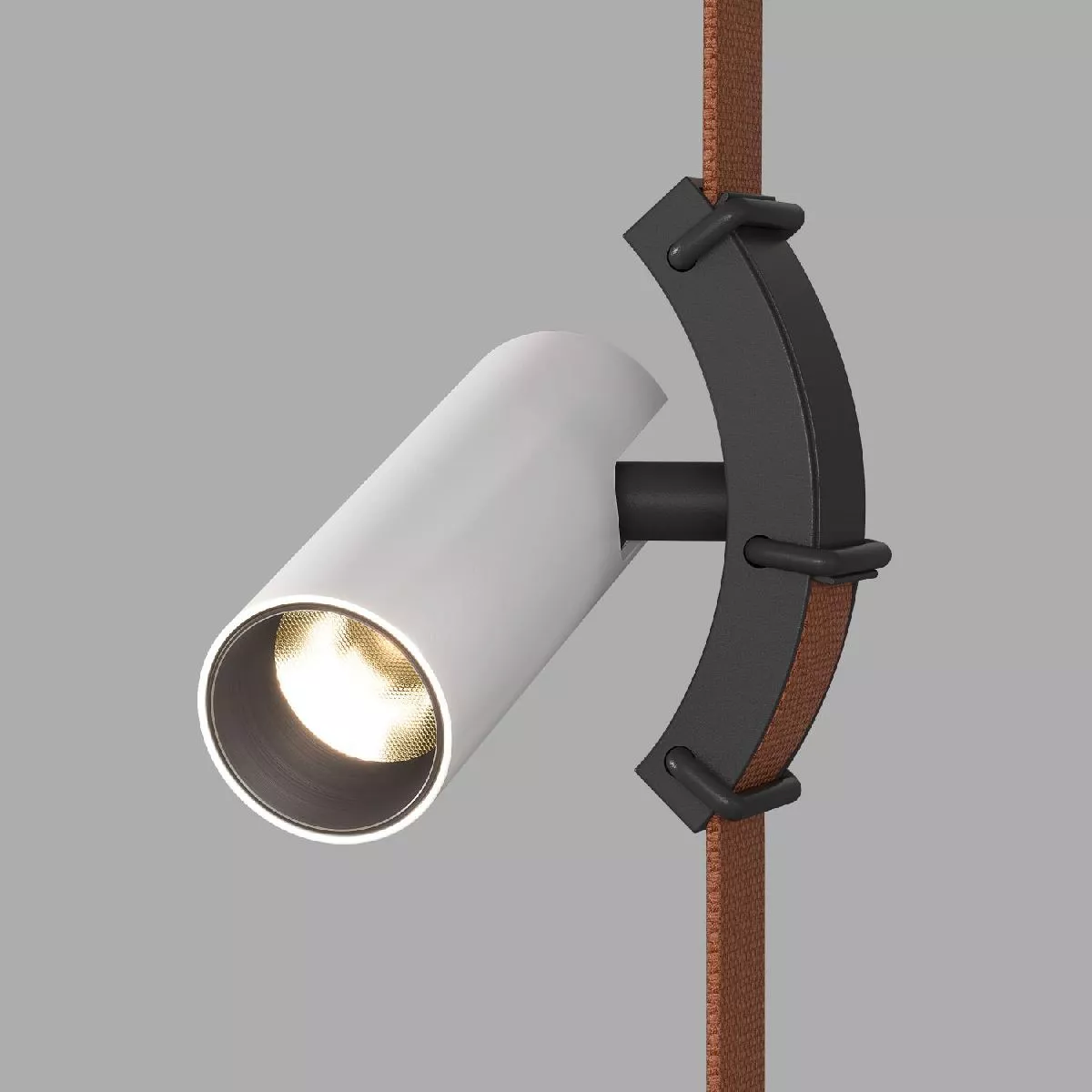 

Трековый однофазный светильник Denkirs Belty Spot DK5547-BW+BK