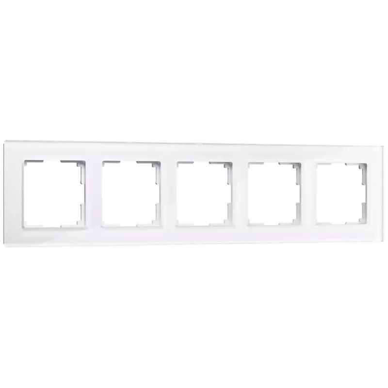 

Рамка на 5 постов Werkel Favorit белый W0051101 4690389160080