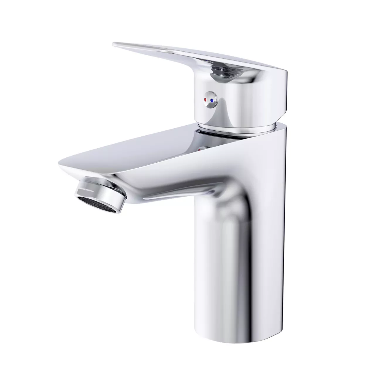 

Смеситель для раковины BelBagno Due LVM-CRM-W0 хром