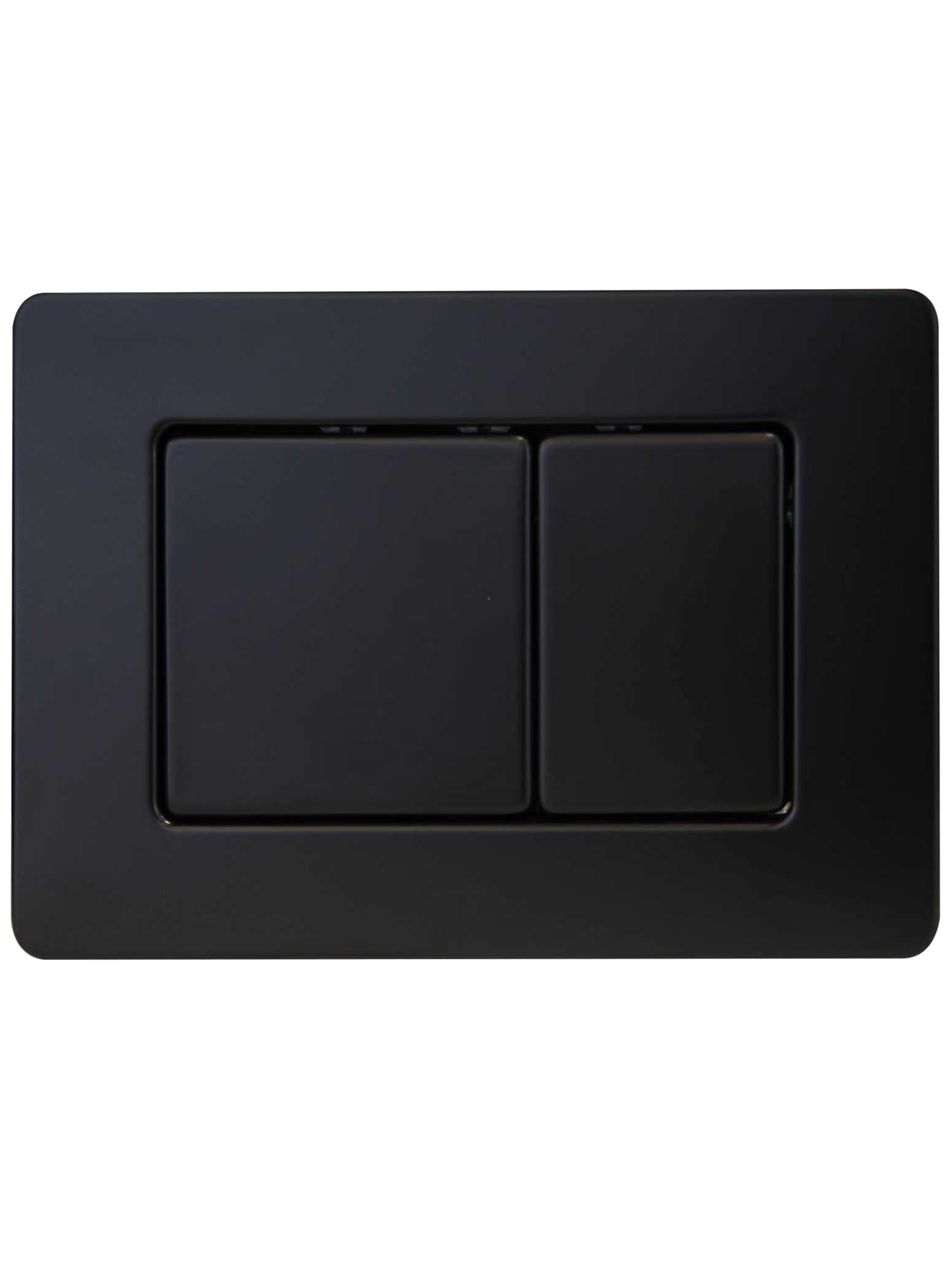 Кнопка смыва для унитаза AltroBagno Beni aggiuntivi AltroBagnoPFP0283MB нержавеющая сталь цвет матовый черный 13920₽