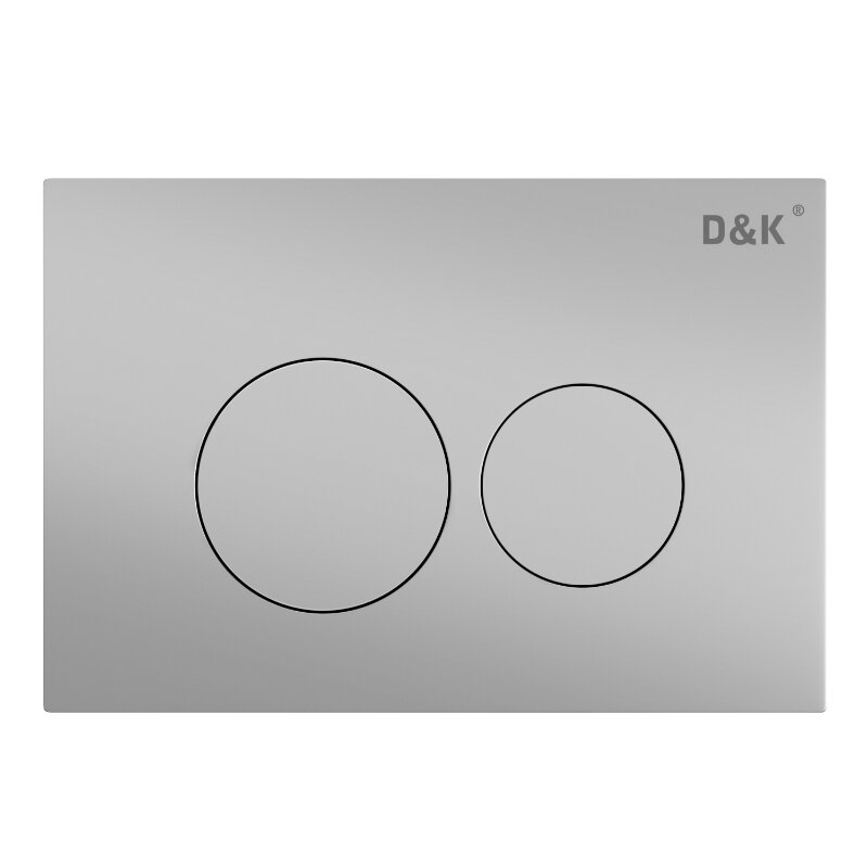 Клавиша смыва D&K Bayern DB1529002.2 (арт.инсталл DI8050127), матовый хром