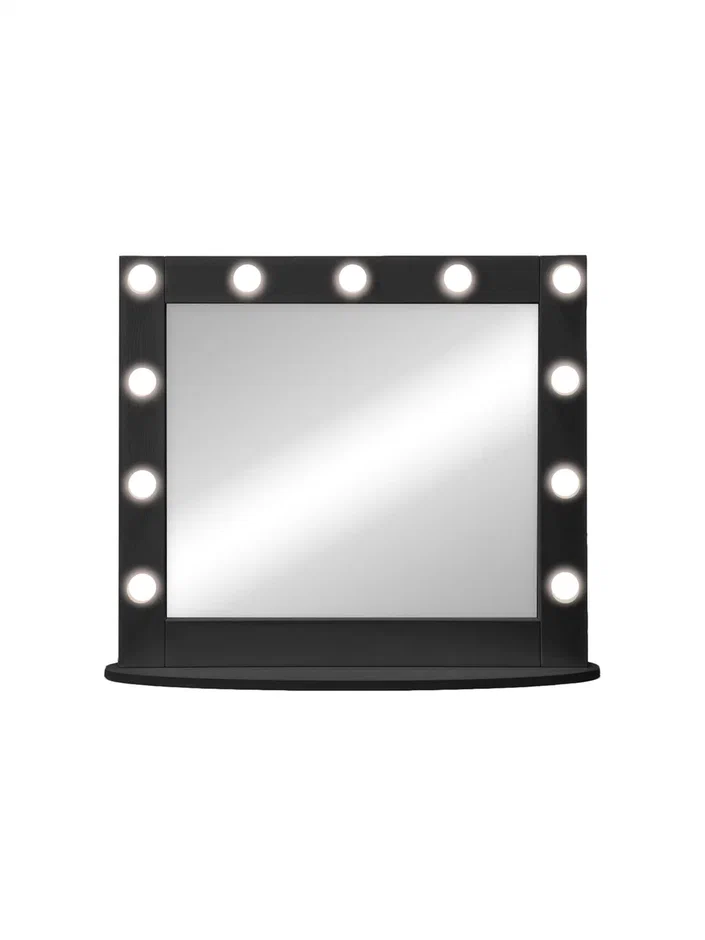 

Зеркало настольное CONTINENT Vanity 80х70 с подсветкой черный