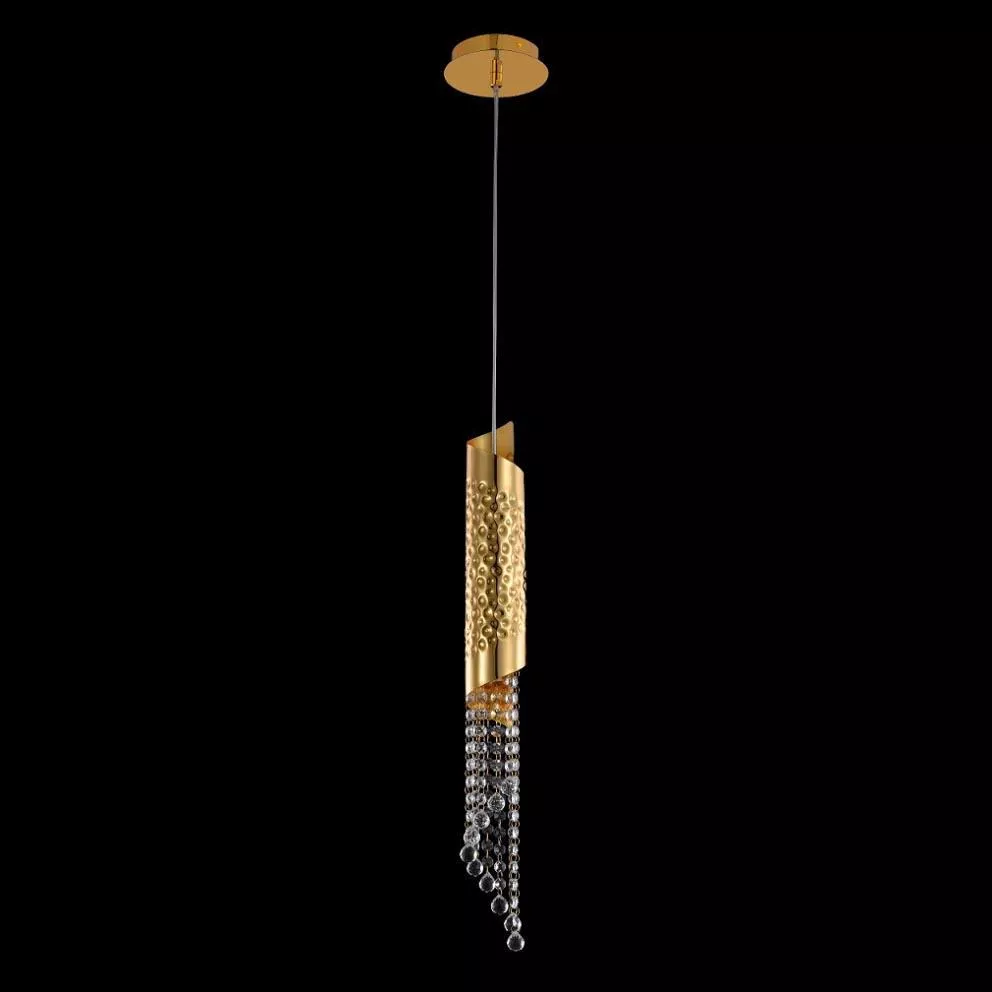 

Подвесной светильник Crystal Lux Credo SP1 Gold