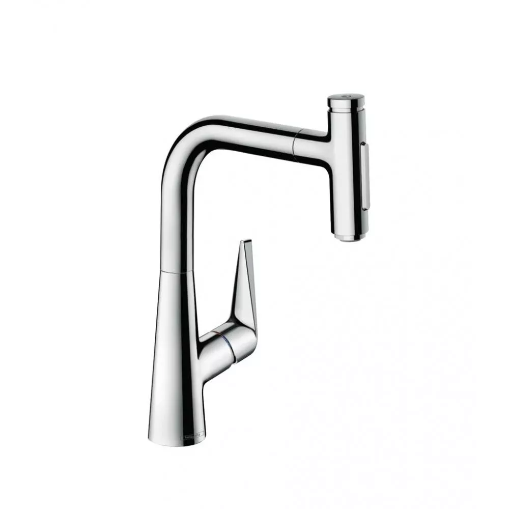 

Кухонный смеситель, однорычажный, 220, с вытяжным душем, 2jet Hansgrohe 72824000