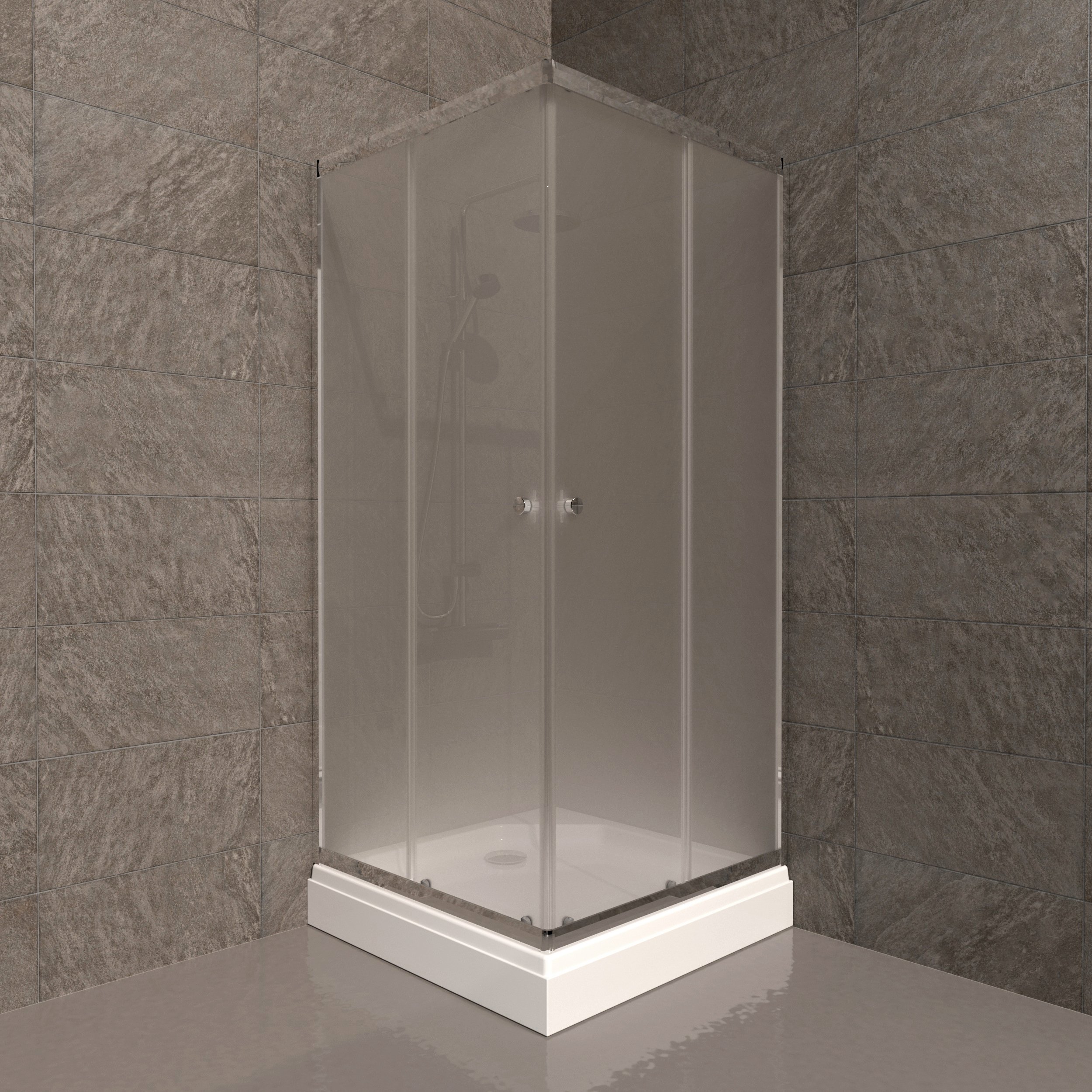 

Душевой уголок Triton Вента Хром Вельвет 80х80 см, с поддоном