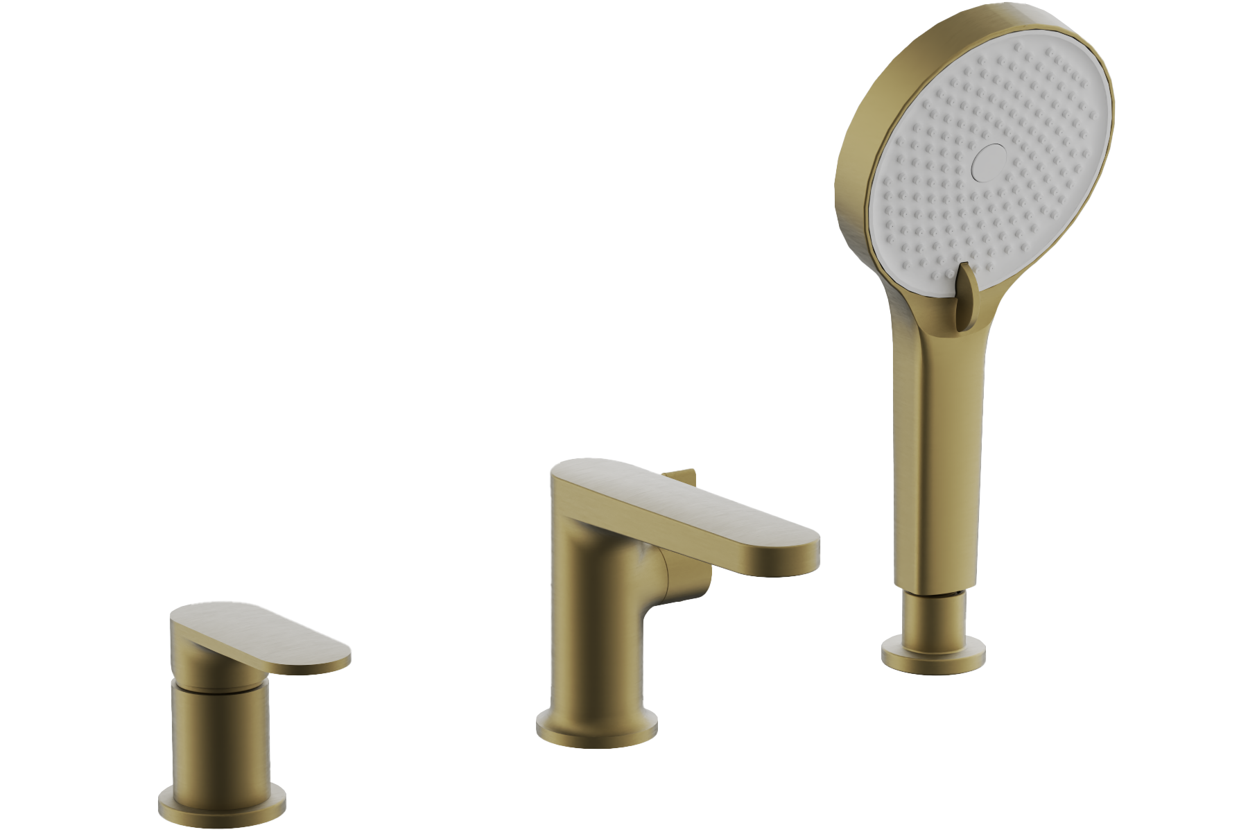 

Смеситель на борт ванны BELZ B713 B66713-5 золото