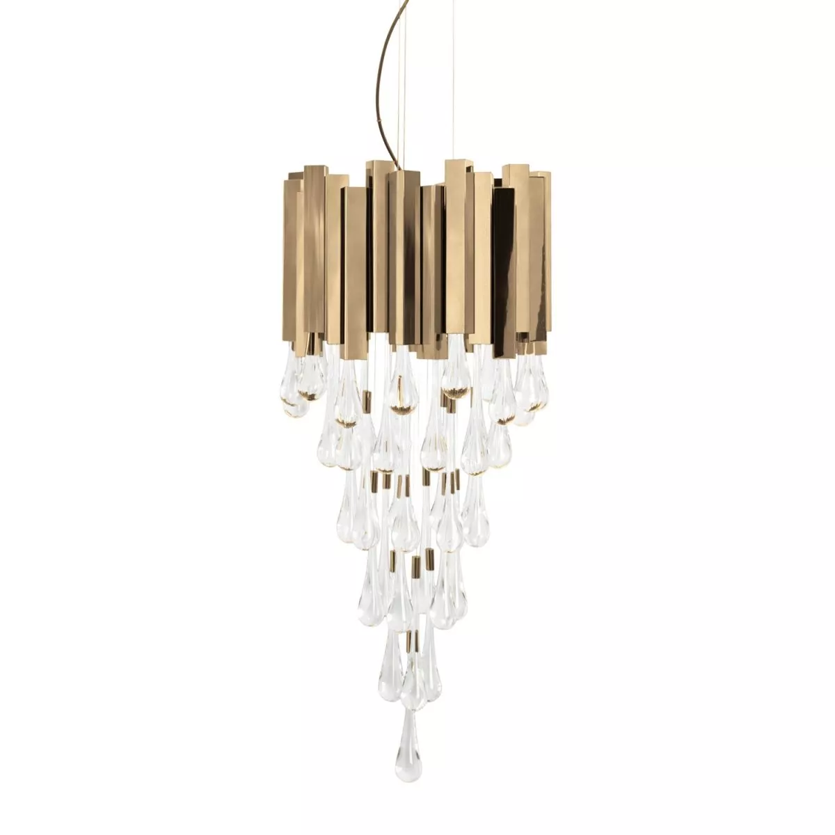 

Подвесная люстра Delight Collection Trump KM0988P-8 gold