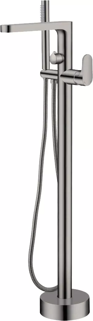 Смеситель напольный для ванны Boheme Spectre темный хром матовый