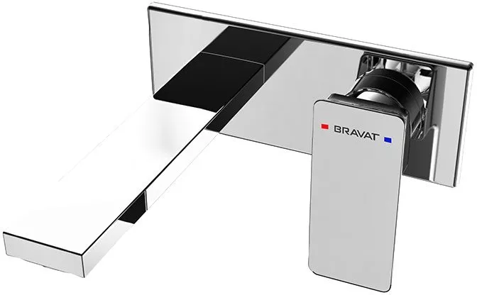 

Смеситель для раковины Bravat Phillis P69183C-ENG хром