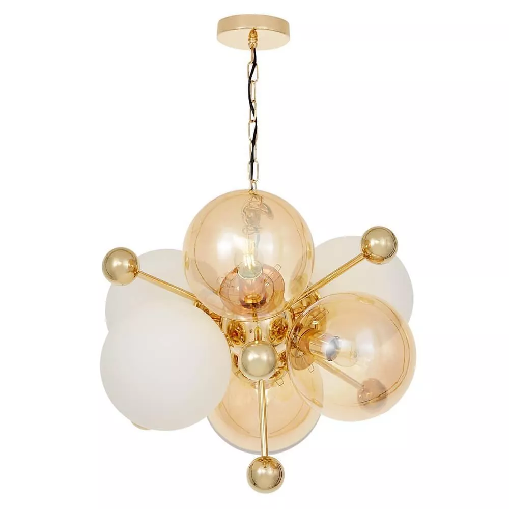 

Подвесная люстра Lumina Deco Afrodis LDP 1138-6 GD