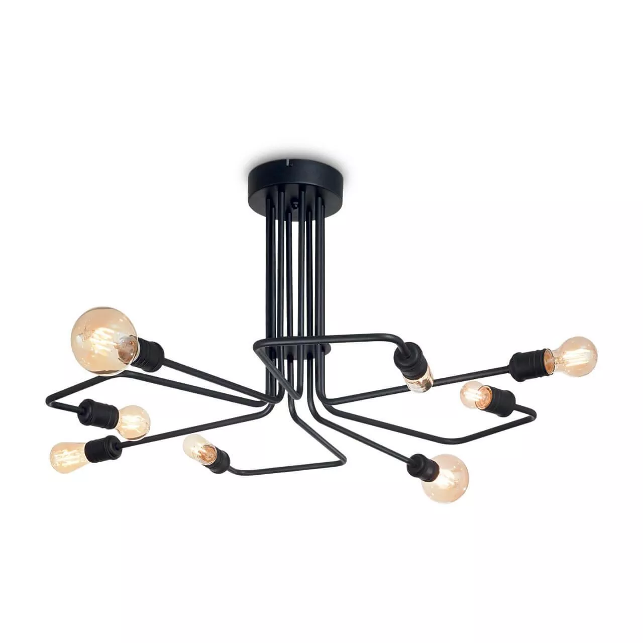 

Потолочная люстра Ideal Lux Triumph PL8 Nero 242378