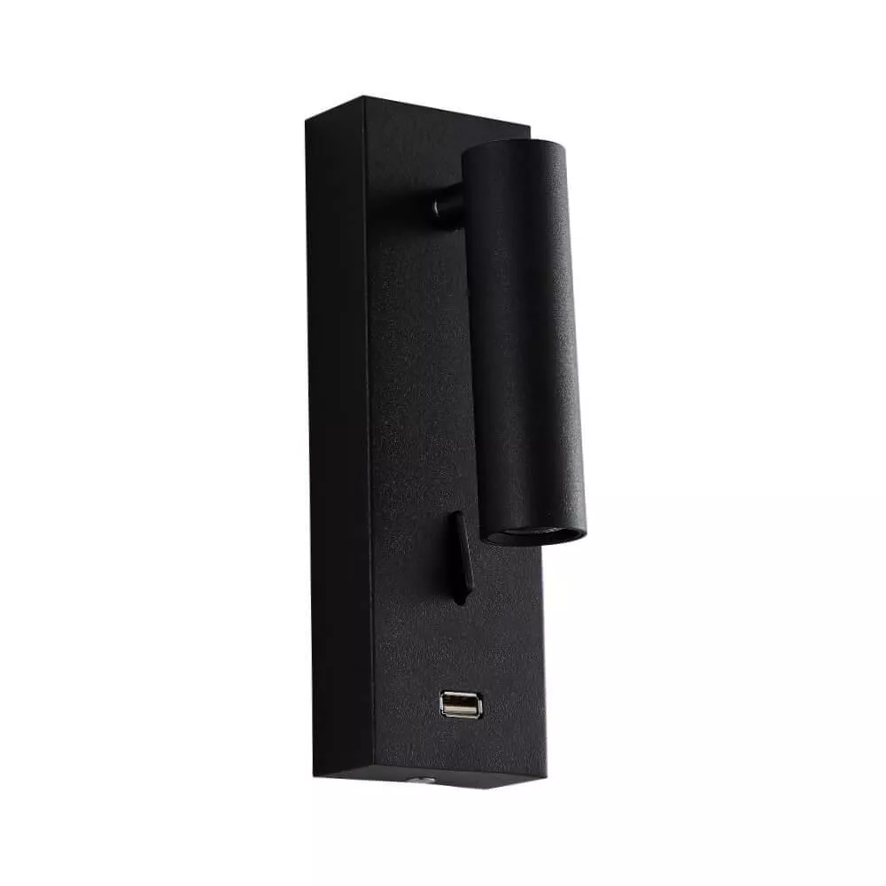 

Настенный светильник Crystal Lux CLT 210W USB BL