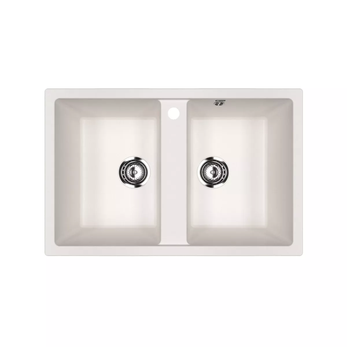 Мойки из мрамора Мойка кухонная Ulgran U-608-331, белый