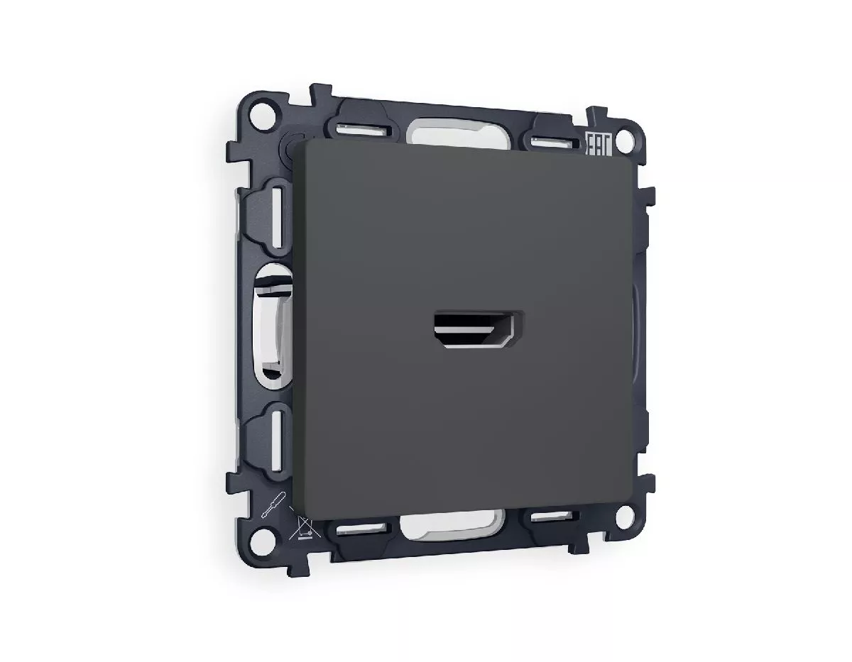 

Комплект механизма розетки HDMI 2.0 40V/500mA 2.0GHz 5-18Gbit/s Ambrella Volt Alfa MA914010