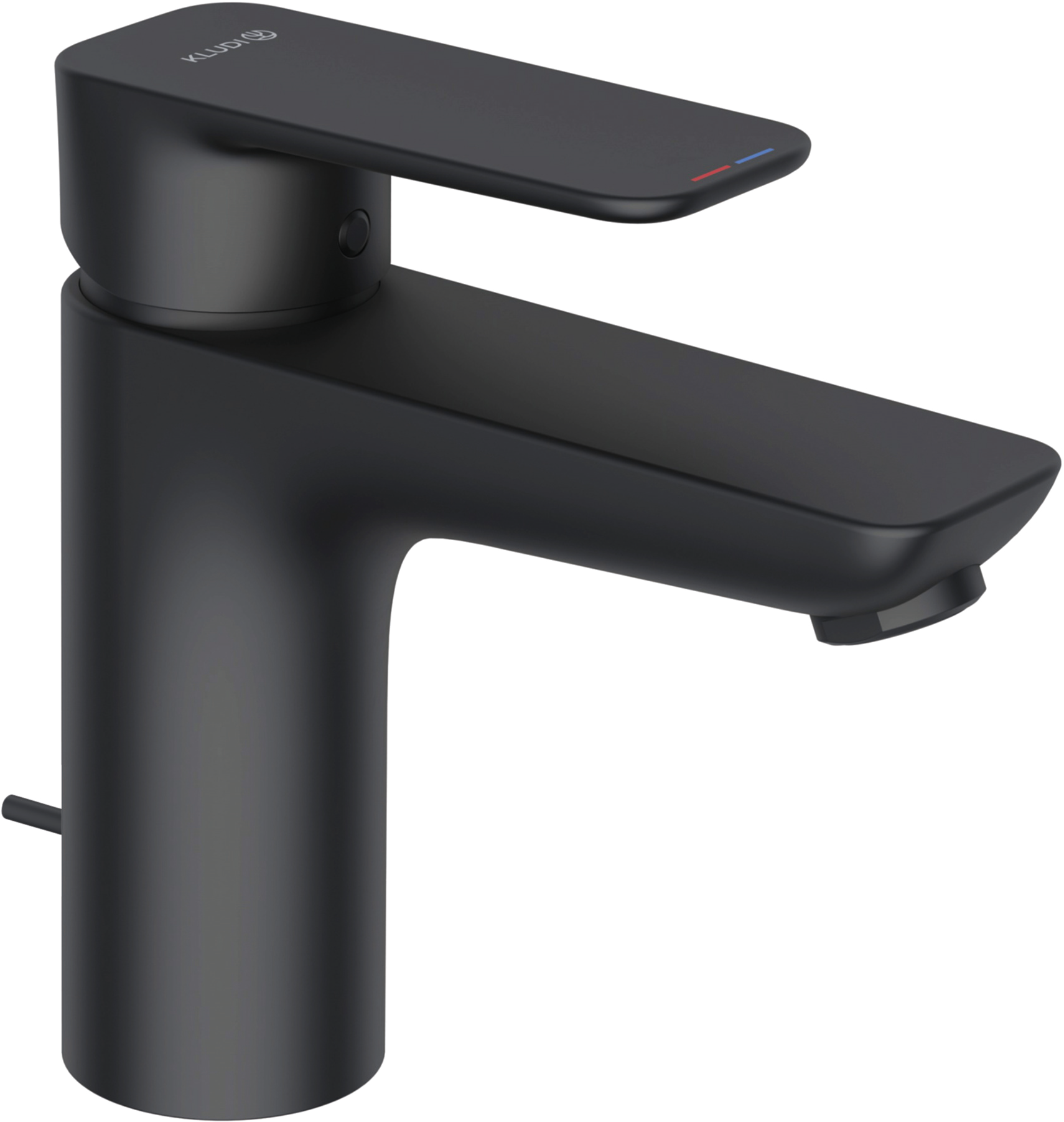 

Смеситель для раковины Kludi Pure&Style 402903975 черный матовый