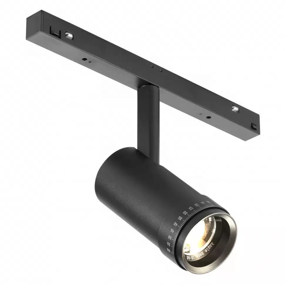 

Трековый светодиодный светильник iLedex Technical Vision ZOOM 4822-020-D47-10W-10/60DG-4000K-BK