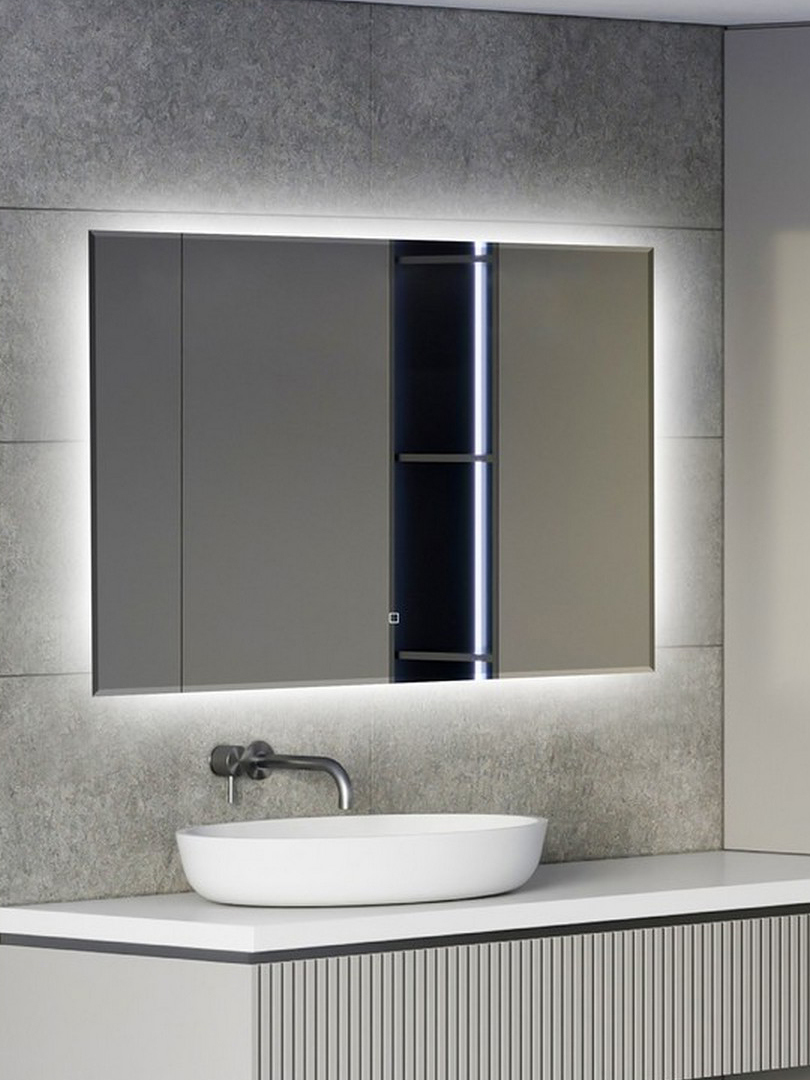 

Зеркало Abber See AG6103SL-0.8 80х60 см, с подсветкой