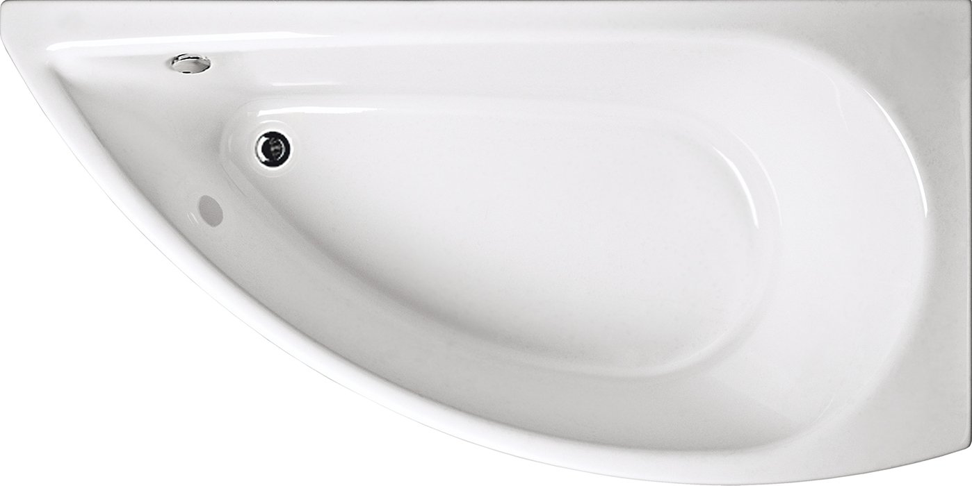 Акриловая ванна 1MarKa Piccolo R 150x75, белый, акрил  - купить со скидкой