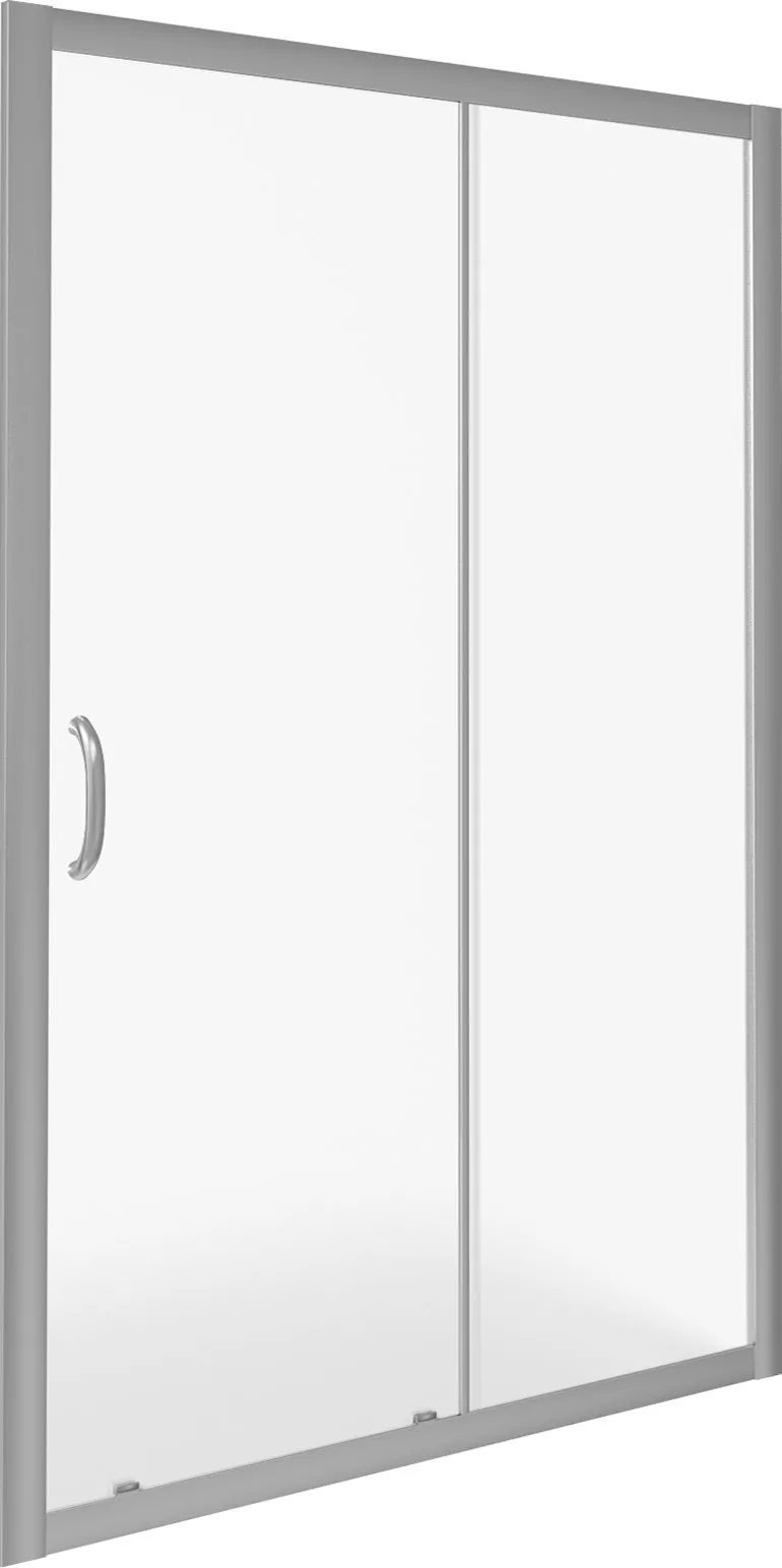 

Душевая дверь в нишу Good Door Infinity 110х185 профиль хром стекло рифленое