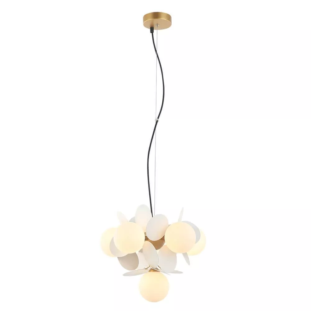 

Подвесная люстра Lumien Hall Ilmari LH4136/6P-GD-WT