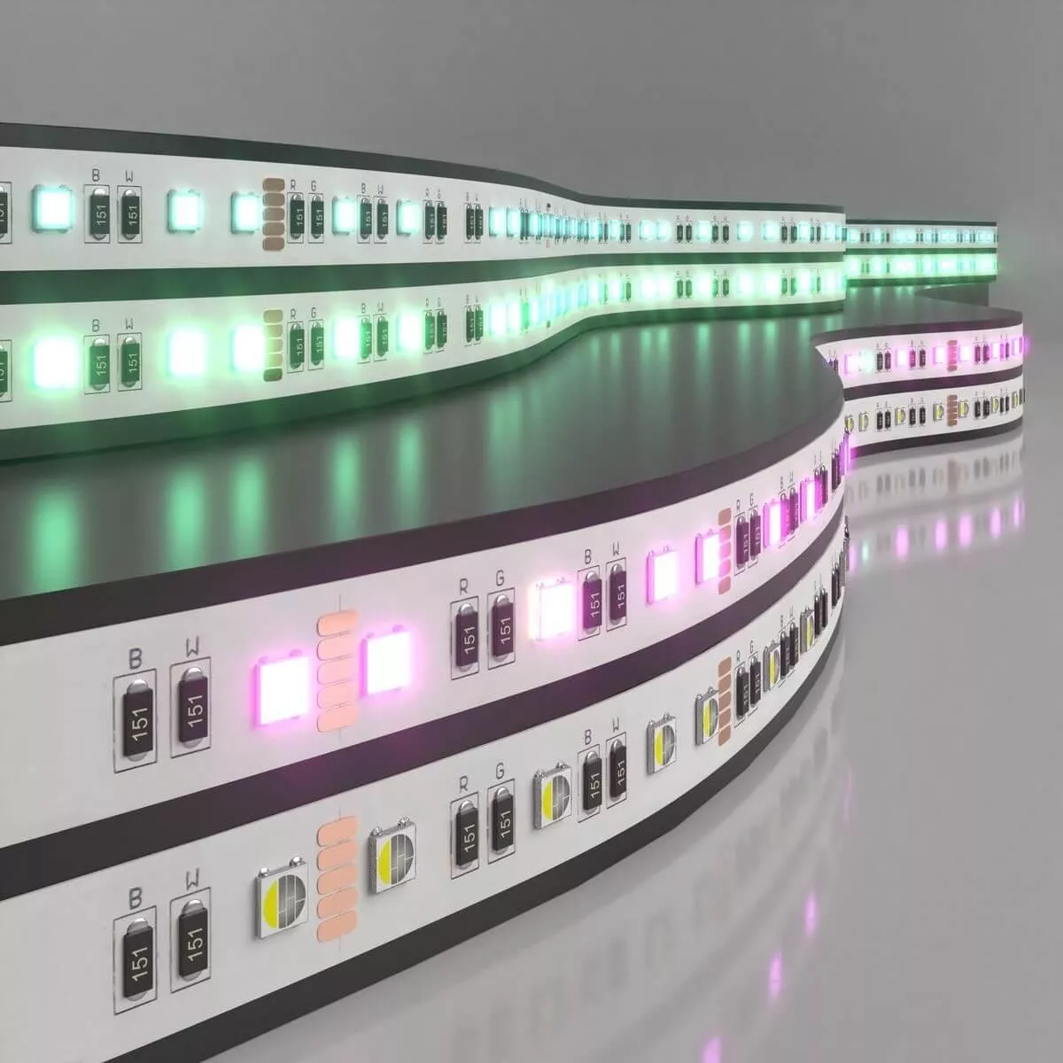 

Светодиодная лента Elektrostandard 24W/m 60LED/m 5050SMD MIX RGB/холодный белый 5M a053703