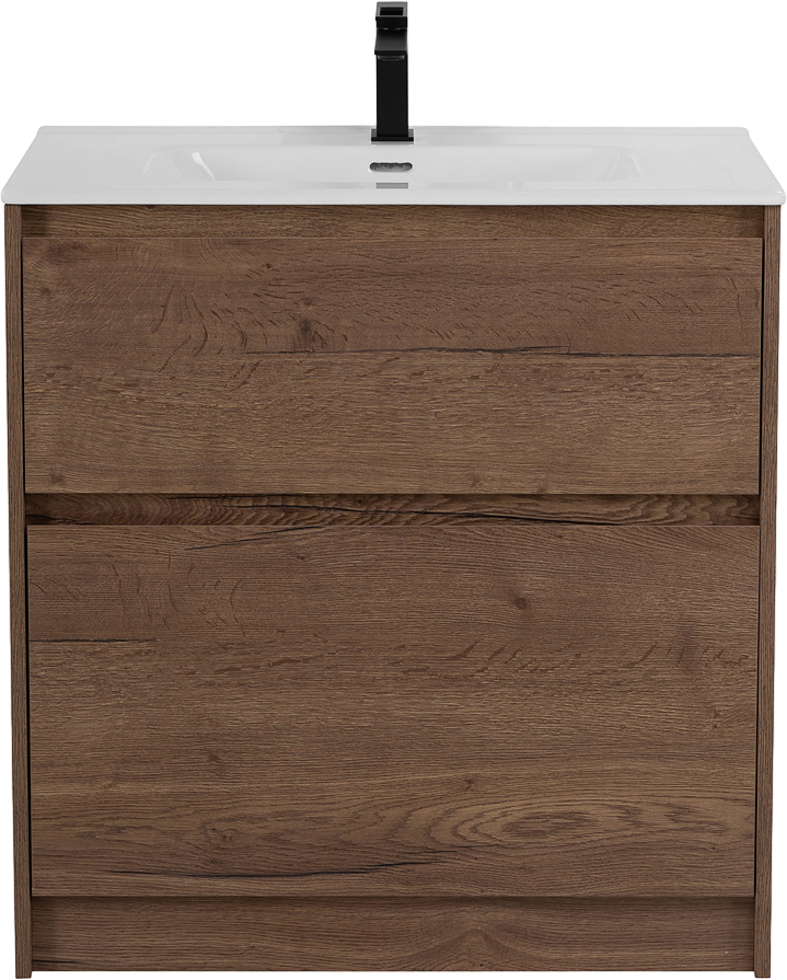 

Тумба с раковиной BelBagno Kraft 39 80 напольная, rovere tabacco