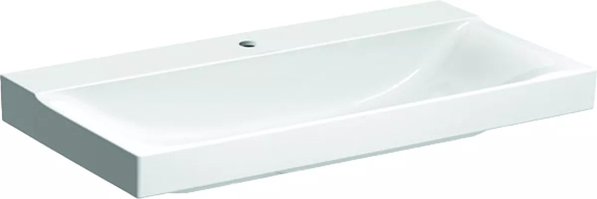 

500.531.01.1 Geberit Xeno² Раковина с отверстием, без перелива 900х480 мм
