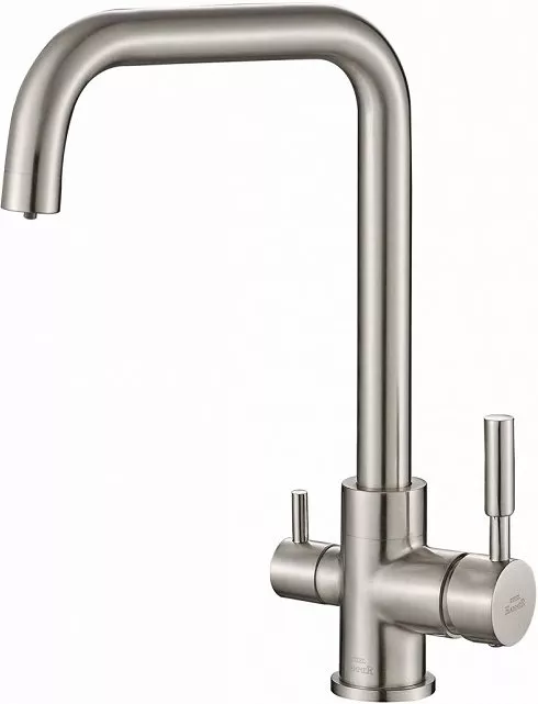 

Смеситель для кухни Steel Hammer SH 715 SATIN с подключением к фильтру хром, сатин