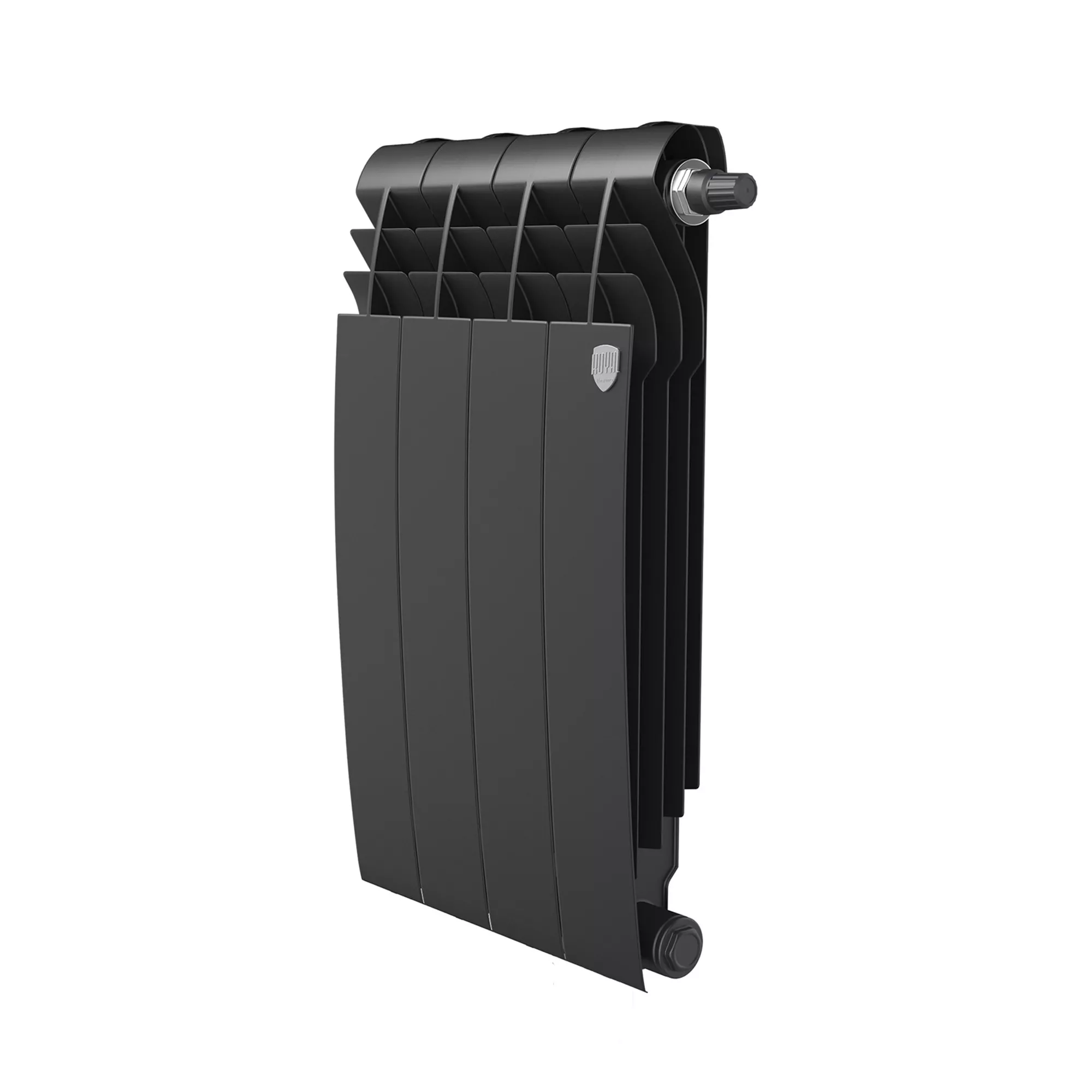 

Радиатор биметаллический Royal Thermo BILINER B 500 Чёрный - 4 секц.