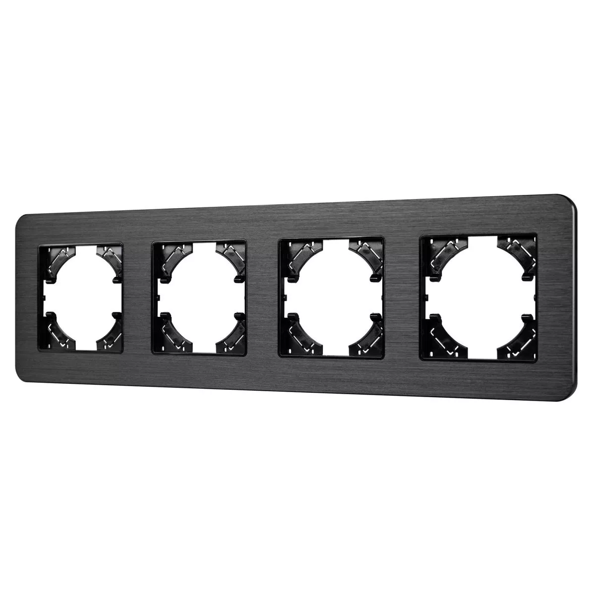 

Рамка на 4 поста алюминиевая Arlight FRM-AKIRY-AL-4-BK 049732