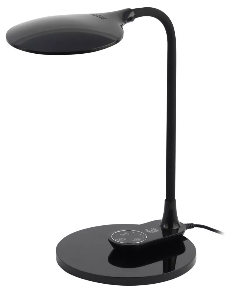 Офисные настольные лампы Настольная лампа Эра NLED-498-10W-BK Б0052775